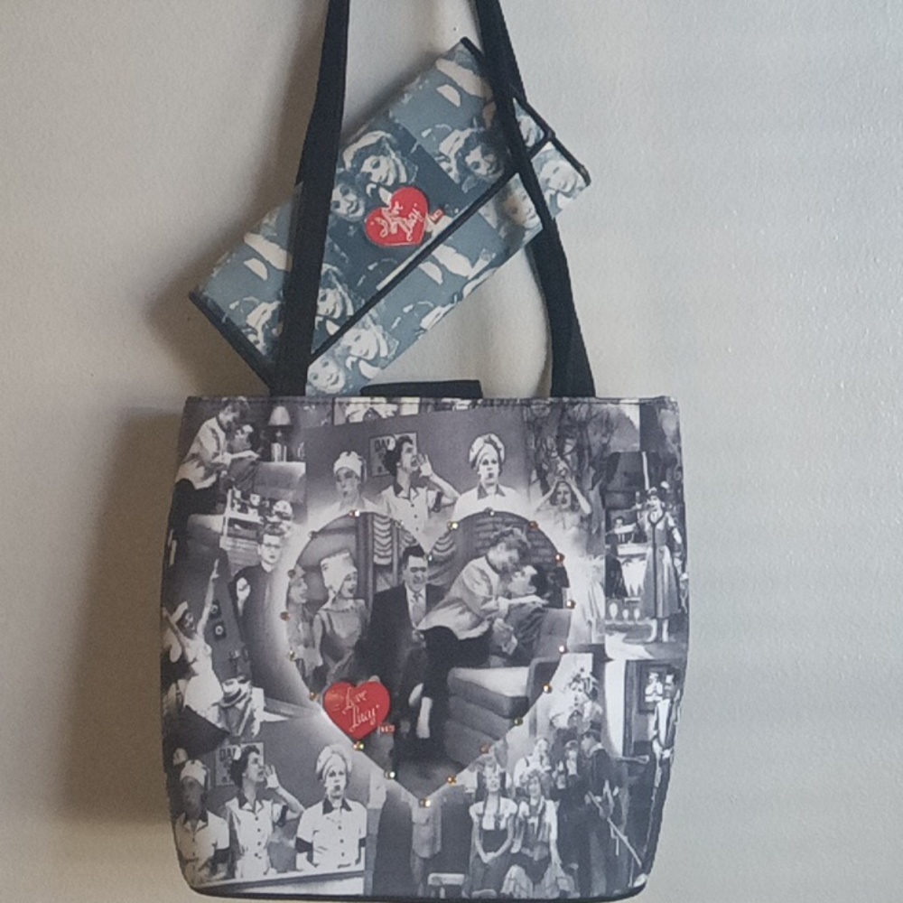 I ❤️Lucy vintage purse and wallet set